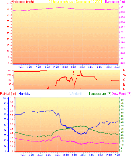 24 Hour Graph for Day 10